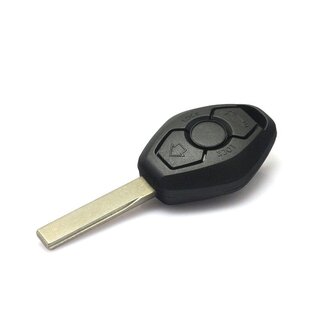 Ersatz Funkgehäuse geeignet für BMW - 3 Tasten HU92 2 Bahn