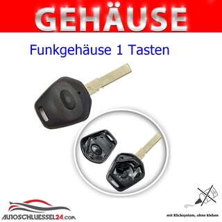 Ersatz Funkgehuse geeignet fr Porsche - 1 Tasten, HU66
