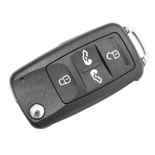Ersatz Klappschlüsselgehäuse geeignet für Volkswagen - 4...