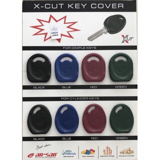 X-Cut 10x farbige Kappen KC-10 für Zylinderschlüssel B&D...