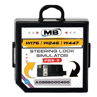 M4Key geeignet fr Mercedes Benz | W176 | W246 | W447 | ELV ESL Steering Lock Emulator Simulator